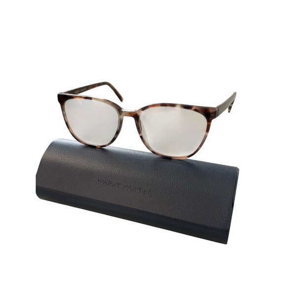 Warby Parker Esme M 937 Eyeglasses With Case and Cloth 55-16-145 Brown Tortoise - Picture 1 of 11